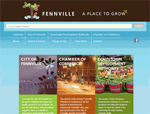 Tablet Screenshot of fennville.com
